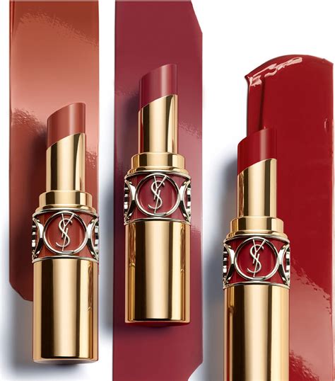 ysl rouge volupté shine 17|YSL rouge volupté shine lipstick.